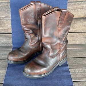 Red Wing Pecos Supersole Men’s Safety-toe Pull-on Boots M6.5E